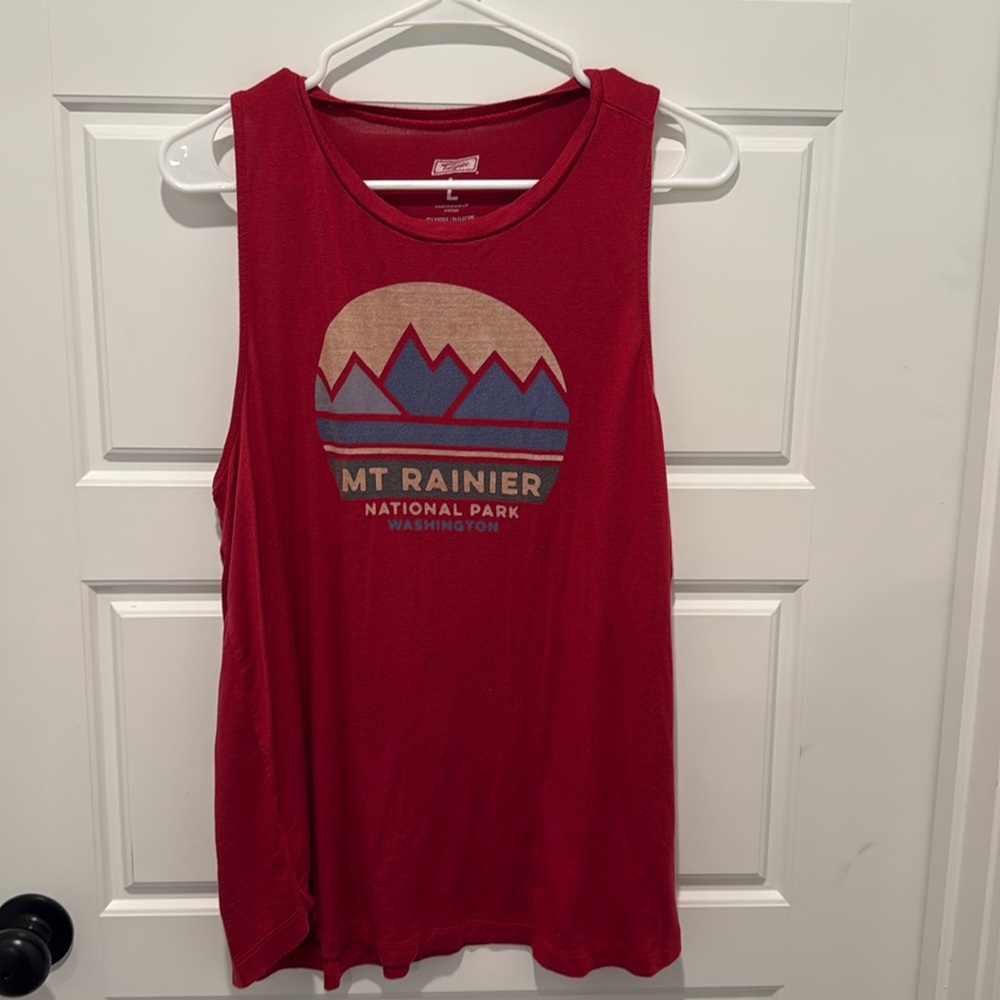 Tailgate Mt Rainier National Park Tank